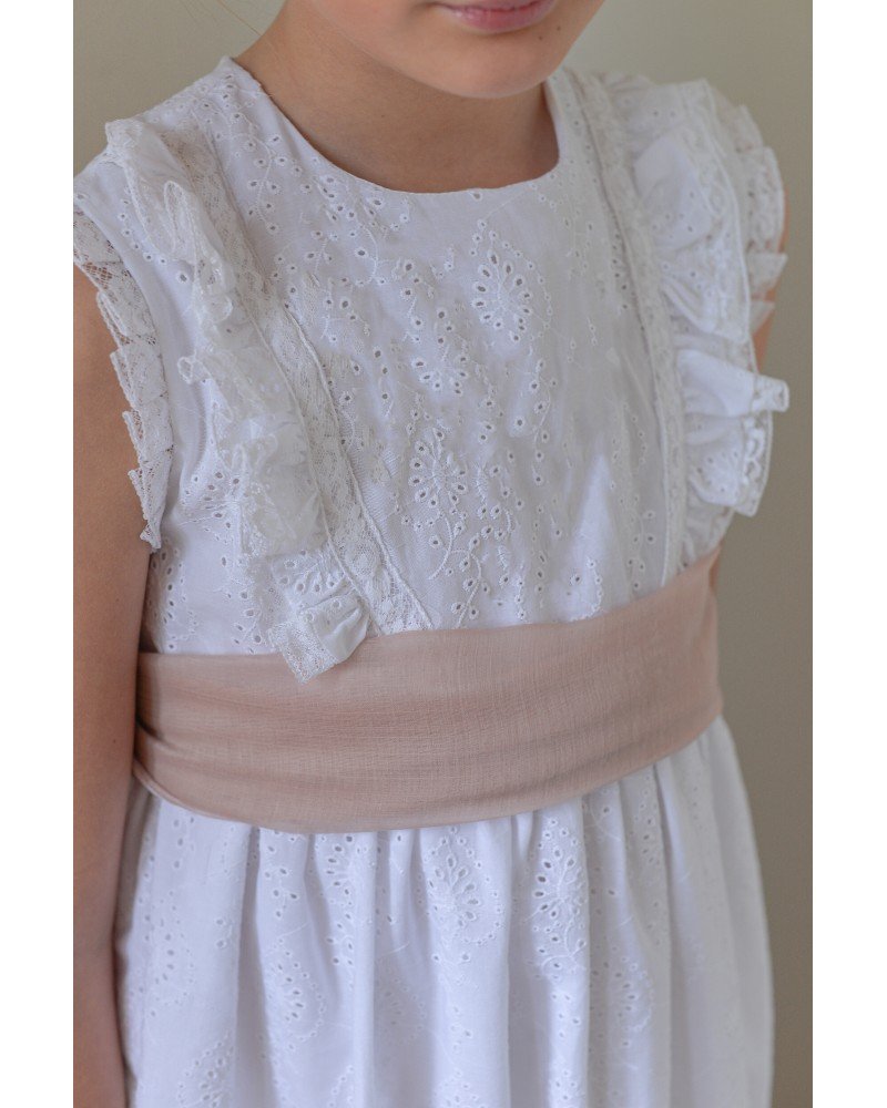 Vestido de comunión JULIETTE de la marca PETRITAS (lazada no incluida)