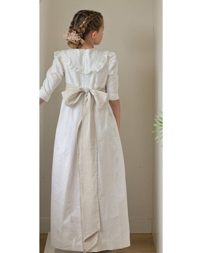 Vestido de comunión ELEONOR de la marca PETRITAS (lazada no incluida)