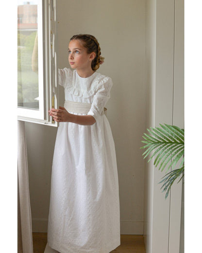 Vestido de comunión ELEONOR de la marca PETRITAS (lazada no incluida)