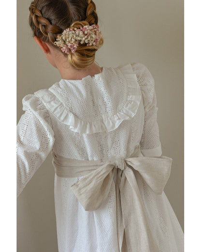 Vestido de comunión ELEONOR de la marca PETRITAS (lazada no incluida)