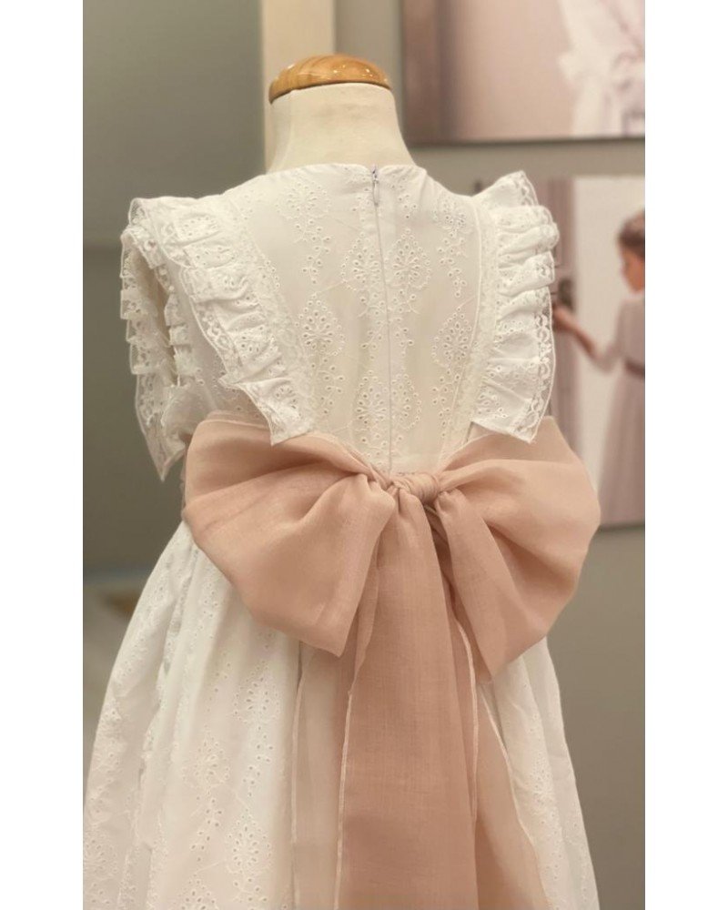 Vestido de comunión JULIETTE de la marca PETRITAS (lazada no incluida)
