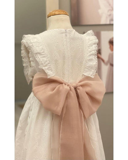 Vestido de comunión JULIETTE de la marca PETRITAS (lazada no incluida)
