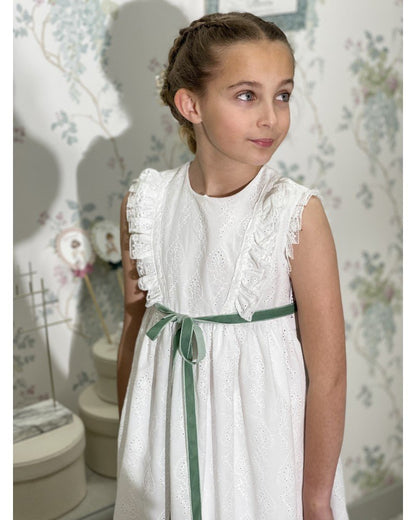 Vestido de comunión JULIETTE de la marca PETRITAS (lazada no incluida)