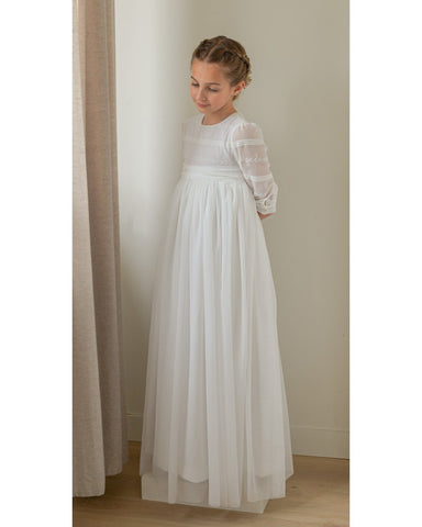 Communion dress CONSTANTINE by brand PETRITAS (waistband not included)