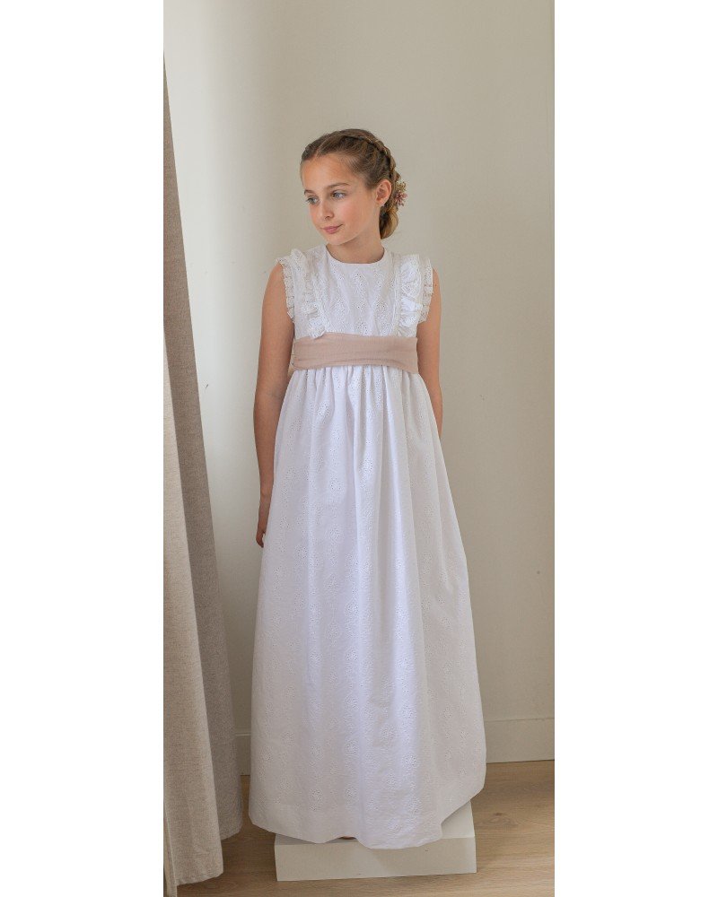 Vestido de comunión JULIETTE de la marca PETRITAS (lazada no incluida)