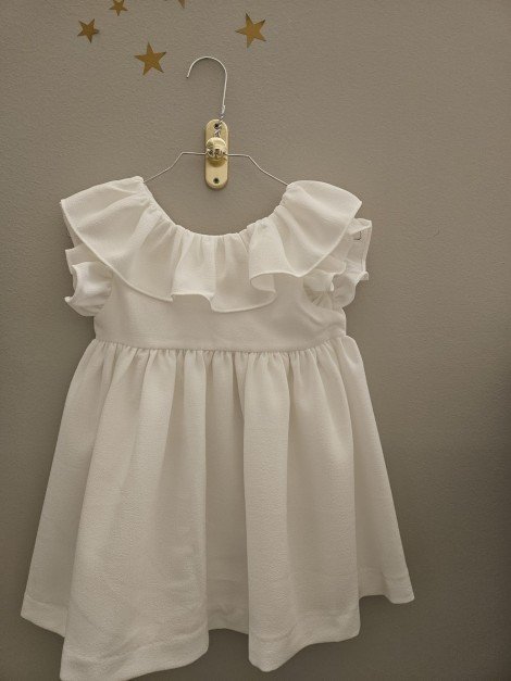 Vestido de ceremonia Adri crep de la marca PETRITAS (lazada no incluida)