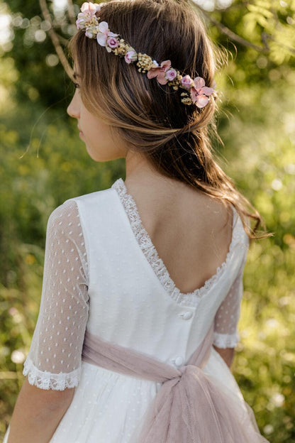 Vestido de comunión Hada para niñas de la marca Coordinanos