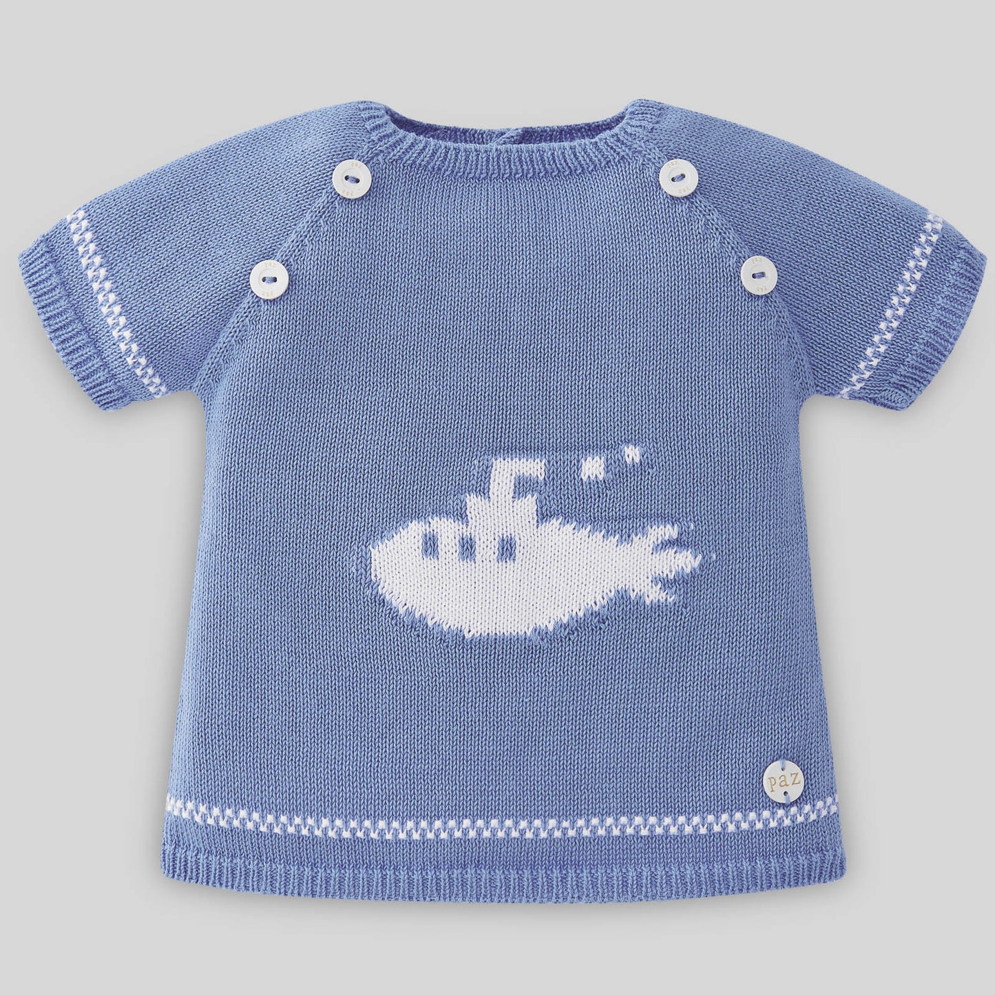 Set para bebe azul de Paz Rodriguez