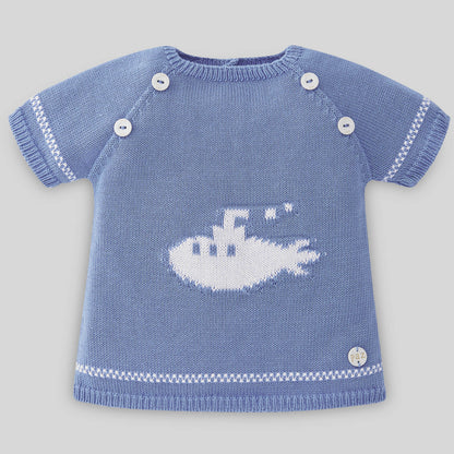 Set para bebe azul de Paz Rodriguez