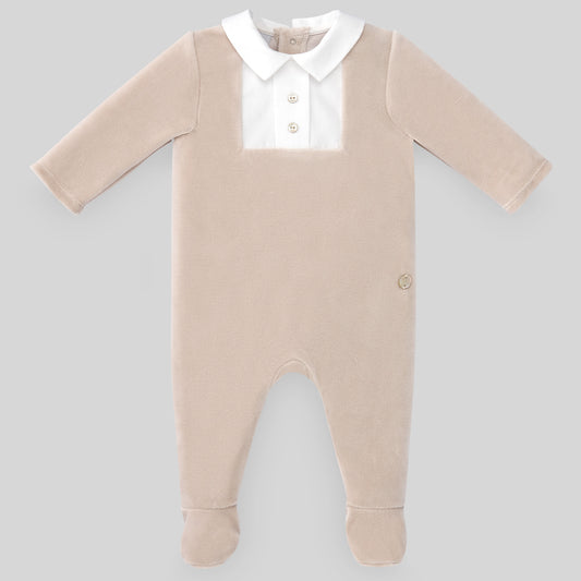 ROPA PARA NIÑOS - CONJUNTO CRUDO BEBE PAZ RODRIGUEZ