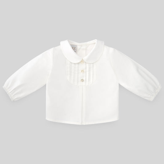 SET PARA NIÑOS BEIGE - CHAQUETA, CAMISA Y PANTALON