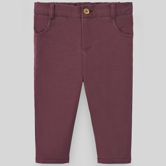 PANTALON LARGO CIRUELA "CASTILLO"