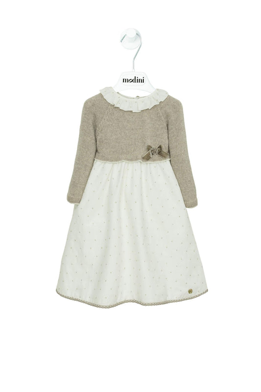 ROPA PARA NIÑOS - FALDON PTO/TELA "SINFONIA" PAZ RODRIGUEZ - Modini Shop