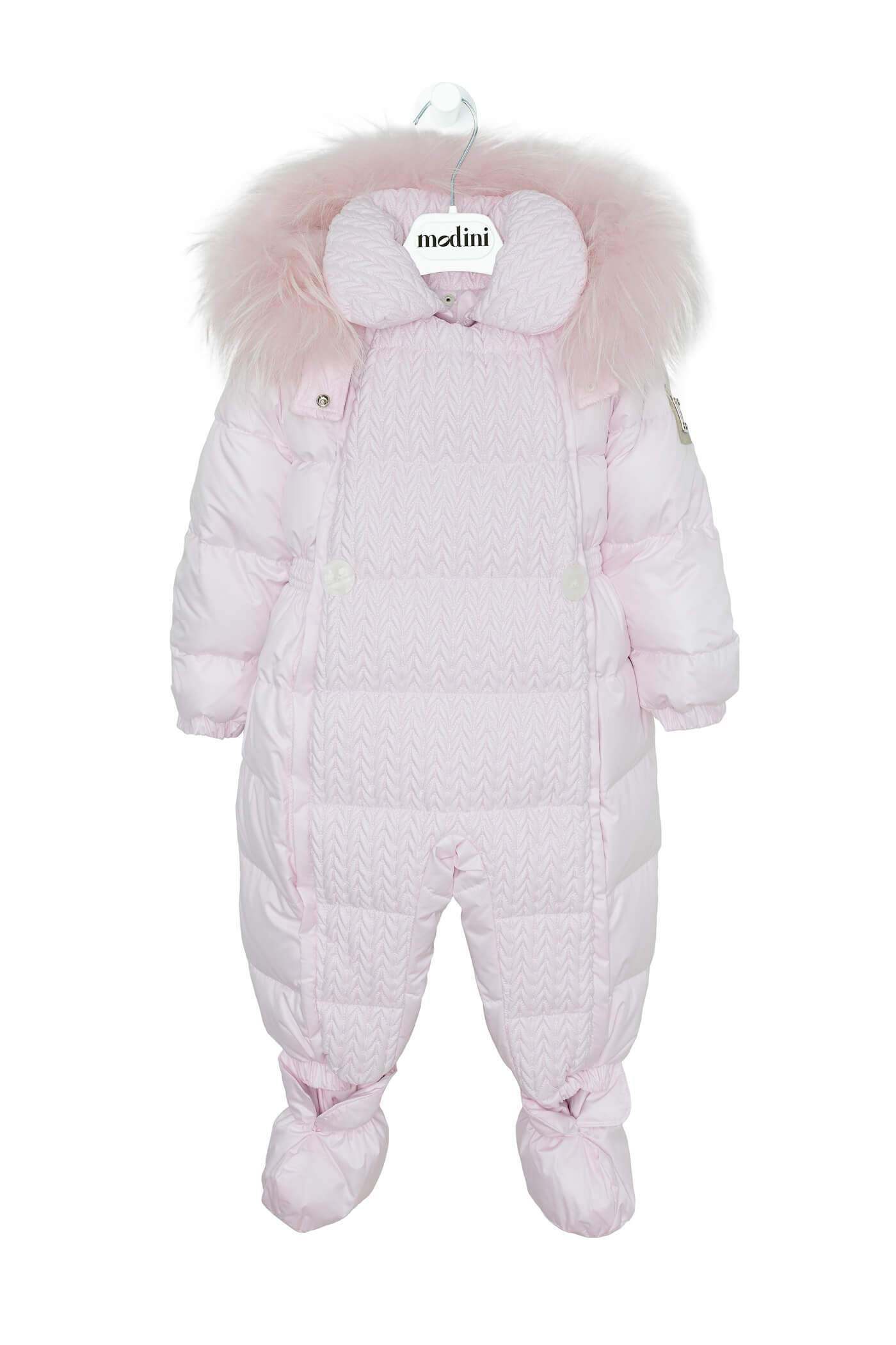 ROPA PARA NIÑOS - TRAJE DE NIEVE ROSA - Modini Shop