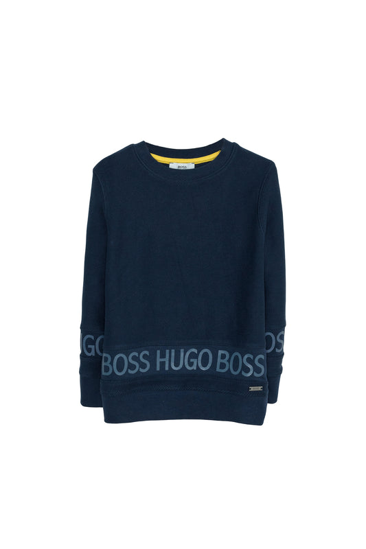 ROPA PARA NIÑOS - JERSEY AZUL MARINO HUGO BOSS KIDS