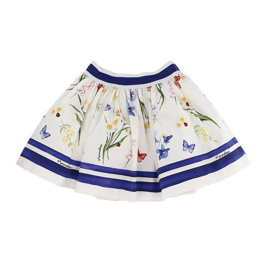 ROPA PARA NIÑOS - FALDA CON MARIPOZAS MONNALISA - Modini Shop