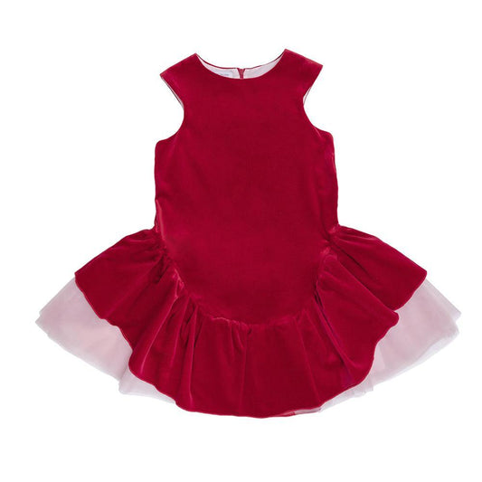 ROPA PARA NIÑOS - VESTIDO ROJO I PINCO PALLINO - Modini Shop