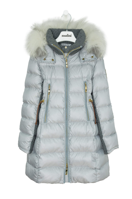 ROPA PARA NIÑOS - ABRIGO EN GRIS CANZITEX