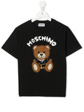 Ropa para niños -  camiseta negra con motivo Teddy MOSCHINO