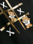 Ropa para niños - sudadera color negro con capucha Teddy Bear MOSCHINO