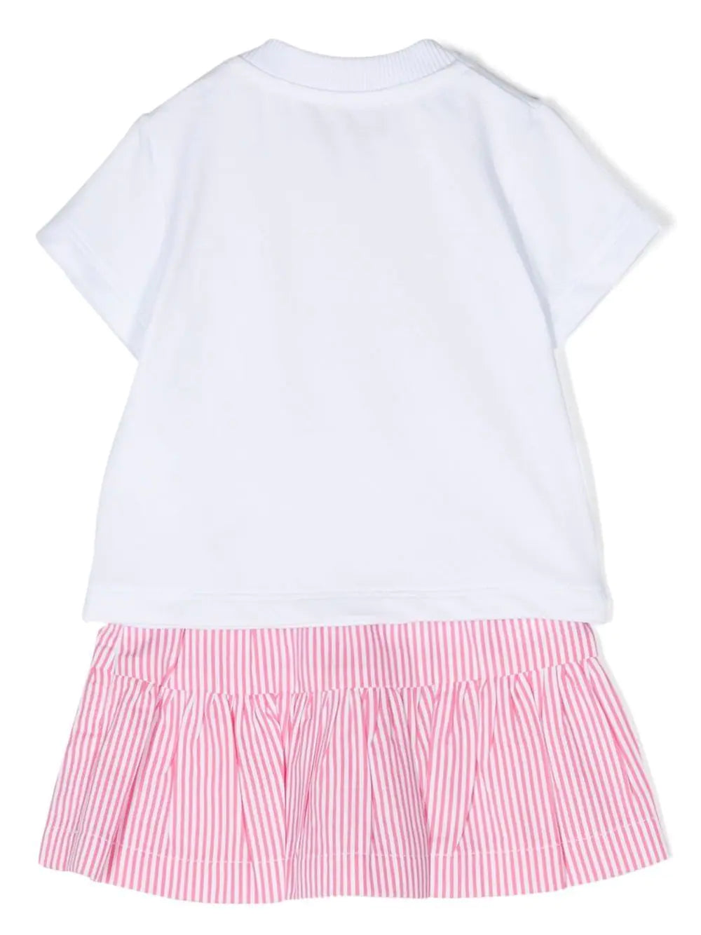 Childrenswear - MOSCHINO Stripe T-shirt and gathered skirt set