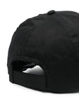 Gorra negra con logo estampado MOSCHINO