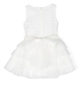 White ceremony dress with corsage detail 622 of the brand MIMILÚ