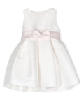 Vestido de ceremonia blanco 347 para niñas de la marca MIMILÚ