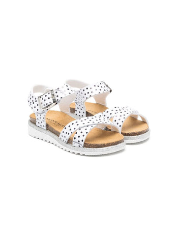 MONNALISA Sandals with polka dot pattern
