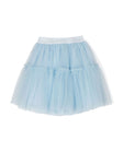 Girl's clothing - logo-waistband tutu skirt MONNALISA