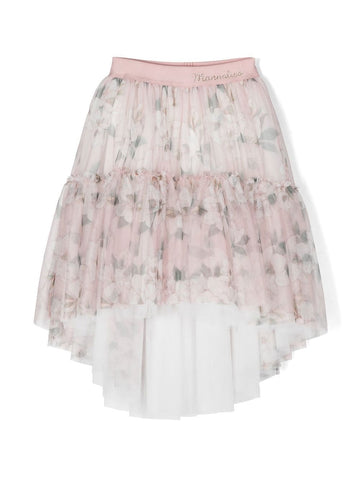 Ropa para niños -  falda tutú con estampado floral MONNALISA