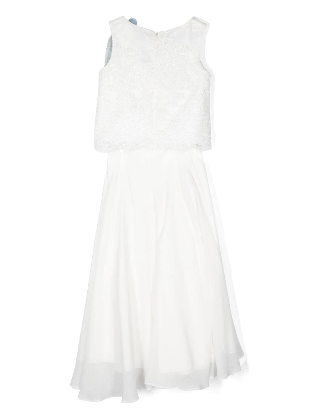 Set de pantalón largo y blusa flor azul 671 de la marca MIMILÚ