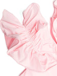 Vestido rosa sin mangas con falda farol TWINSET