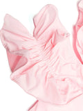 Vestido rosa sin mangas con falda farol TWINSET