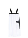 TWINSET pleated dress with printed star