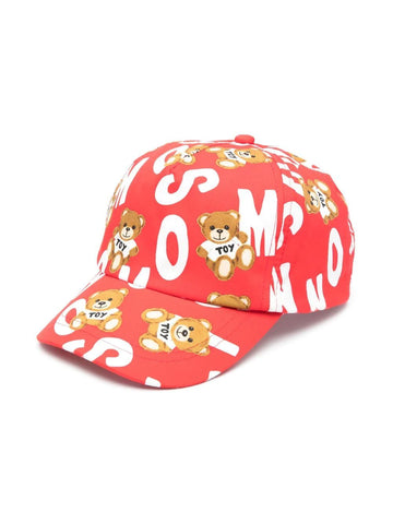 Children's clothing - Teddy Bear red cap MOSCHINO