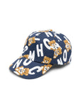 Children's clothing - Teddy Bear MOSCHINO navy blue cap