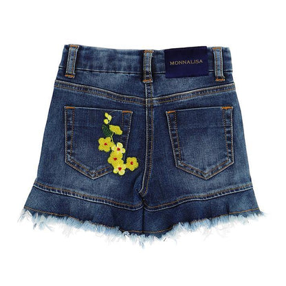 ROPA PARA NIÑOS - SHORTS TEJANOS MONNALISA - Modini Shop