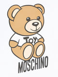 Childrenswear - Teddy Toy print white dress MOSCHINO
