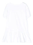 Ropa para niños -  vestido blanco con estampado Teddy Toy MOSCHINO
