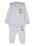 Ropa para niños - traje deportivo gris con motivo Teddy Bear  MOSCHINO