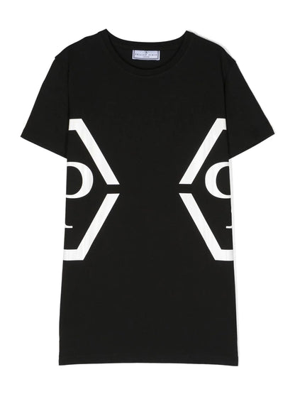 Childrenswear - Philipp Plein two-part logo T-shirt black