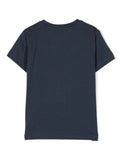 Ropa para niños -  camiseta azul marino Teddy Bear Boat MOSCHINO