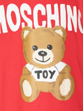 Ropa para niños - sudadera ROJA con capucha Teddy Bear MOSCHINO