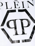 Childrenswear - white t-shirt with Philipp Plein logo in the middle
