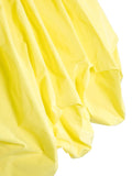 Vestido amarillo para niñas sin mangas con falda farol TWINSET