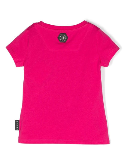 Ropa para niños - camiseta fuxia Philipp Plein