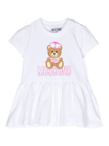 Ropa para niños -  vestido con motivo Teddy Bear MOSCHINO