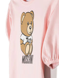 Ropa para niños -  vestido rosa bebe niña con motivo Teddy Bear MOSCHINO