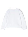 Childrenswear - Philipp Plein white hoodie
